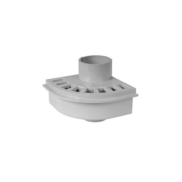 Terrasafvoerput met afneembaar rooster