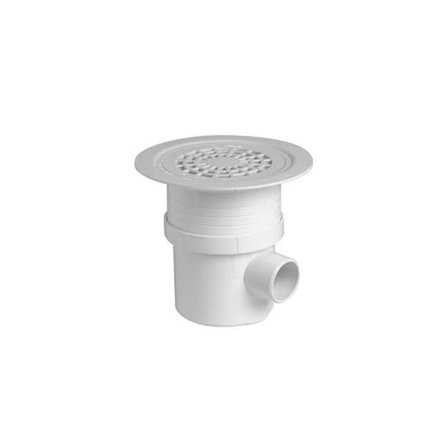 Vloersifon met rooster