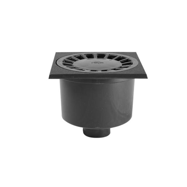 Vloerput met vaste rand en rooster - klasse A15