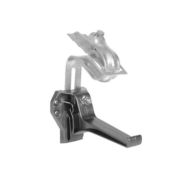 Beugel voor goot met dakhaak