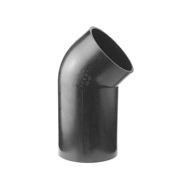 Knie 45&deg; met lang been