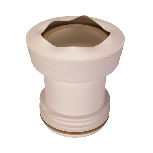 Closetaansluitmanchet recht (lang model)