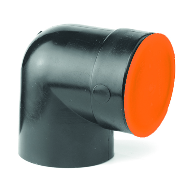 Sifonaansluitbocht 90&deg;