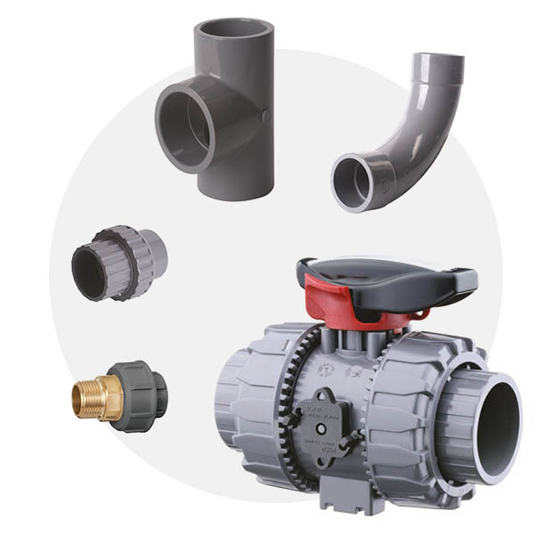 ABS drukleidingsysteem