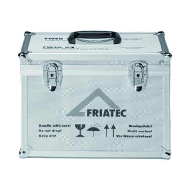 Aluminium transportkist voor schilapparaat