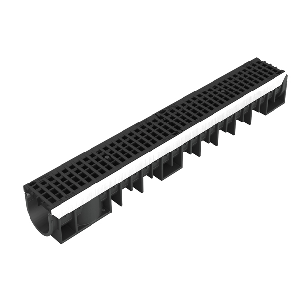 Afvoergoot Kenadrain Cascade HD 100 met polyamide rooster