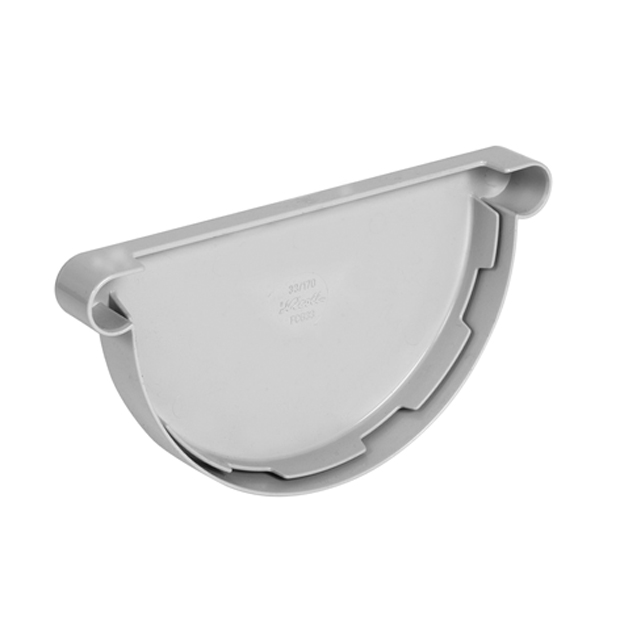 Einddeksel voor goot verlijmbaar LG33