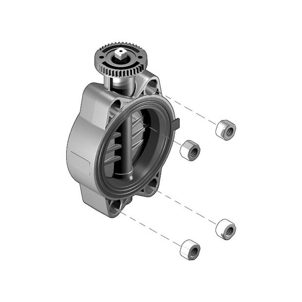 Lugset FE vlinderklep