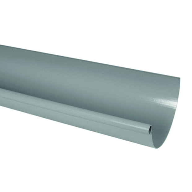 LG33 Mastgoot halfrond te lijmen of met rubber inlage