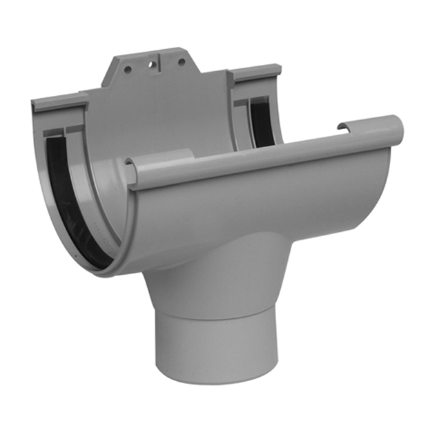 Centraaluitloop spie met rubber inlage LG33 d100