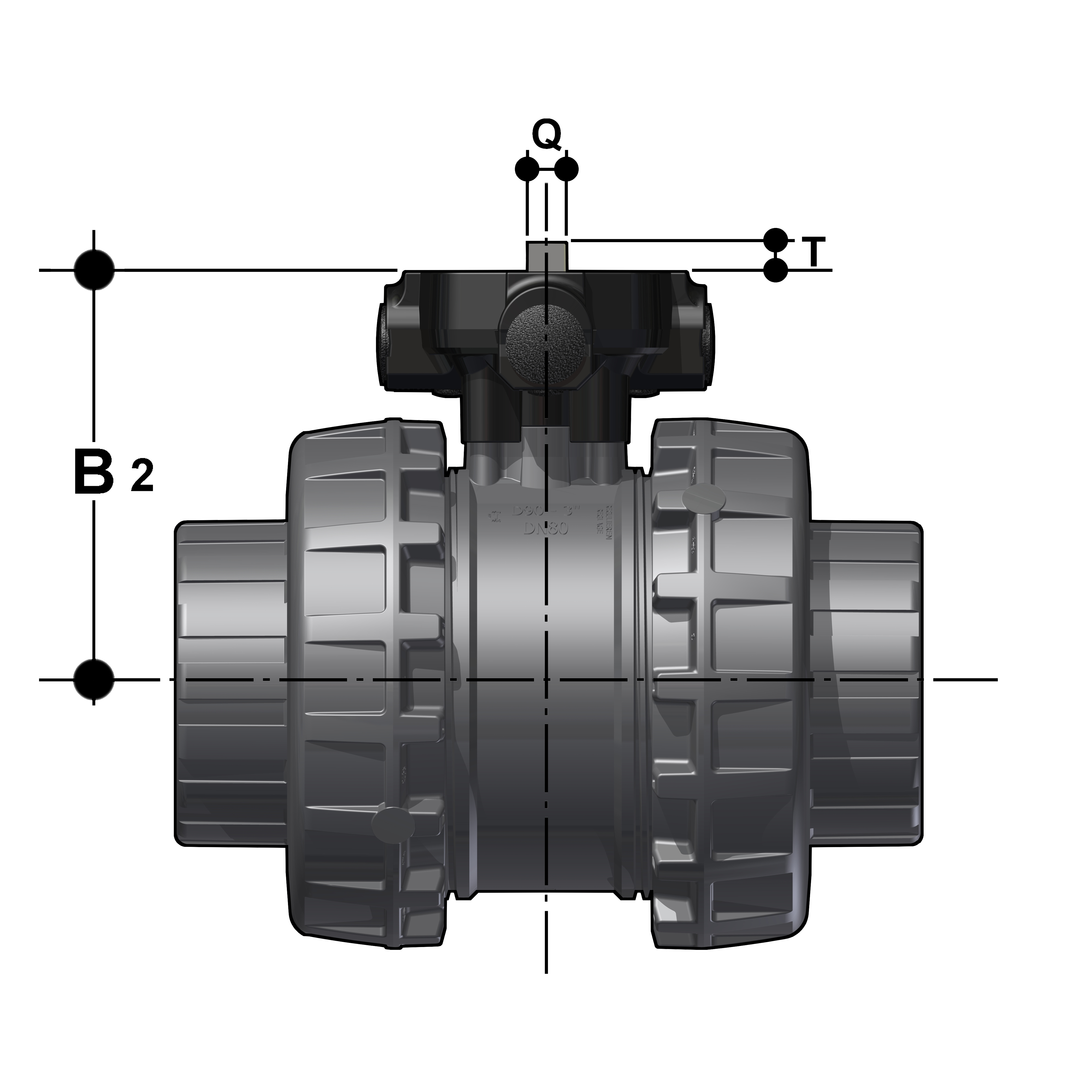 Automatiseringsadapter - voor VEE/VXE d75-d110 - Power Quick