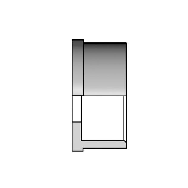 Kraagbus PVC-C - voor vlotter-doorstromingsmeter type FCIV