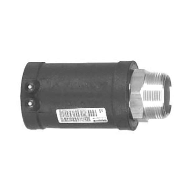 Elektrolas overgangsmof PE - RVS buitendraad